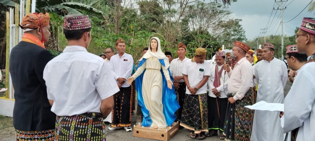 Bunda Maria Assumpta Nusantara Akan Singgah di Merombok Sudah Siap Menyambutnya
